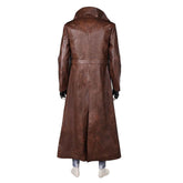 Deadpool & Wolverine (2024) Gambit Brown Coat Outfits Cosplay Costume Halloween Carnival Suit